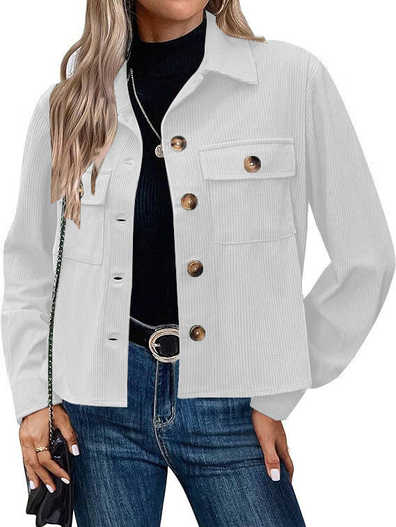 Bequeme Cordjacke Relaxed Style - IdealeKleiden