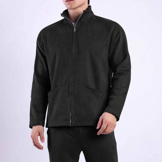 Damen Fleecejacke Warm Hochkragen Praktisch - IdealeKleiden