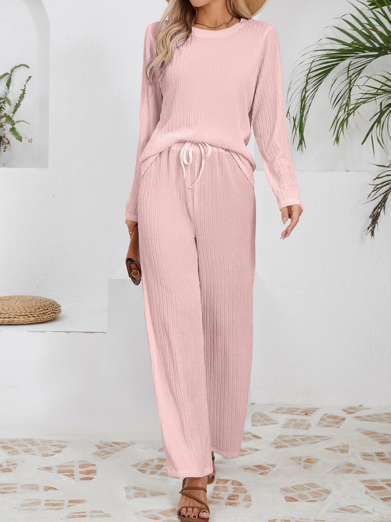 Ensemble de salon pour femmes Léger Extensible Confortable