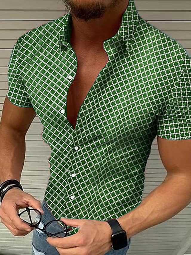Chemise homme carreaux modernes classique Kent
