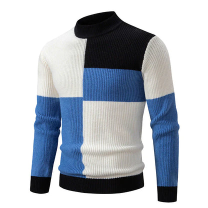 Pull en tricot pour homme Motif graphique Moderne