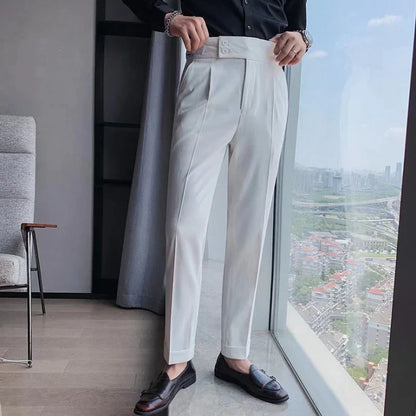 Pantalon Homme Taille Haute Confortable
