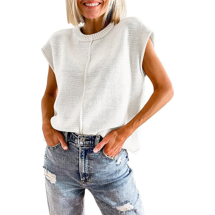 Débardeur en maille élégant pour femme