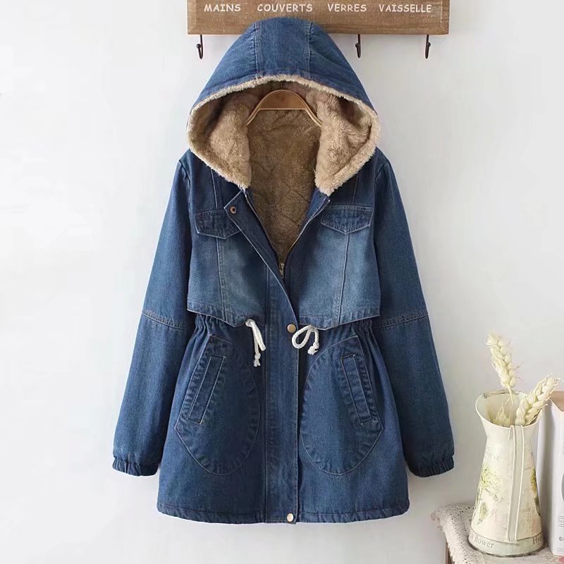 Parka pour femme chaud, à capuche, moderne, tendance