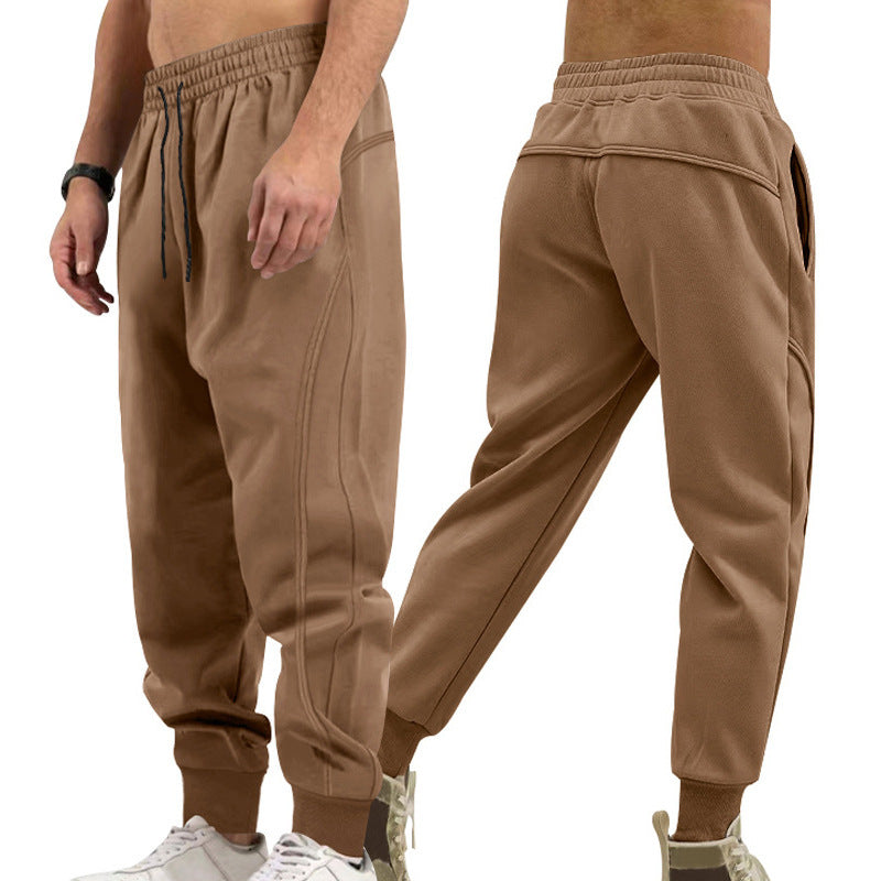 Herren Jogginghose Sportlich Elastisch Mit Taschen - IdealeKleiden