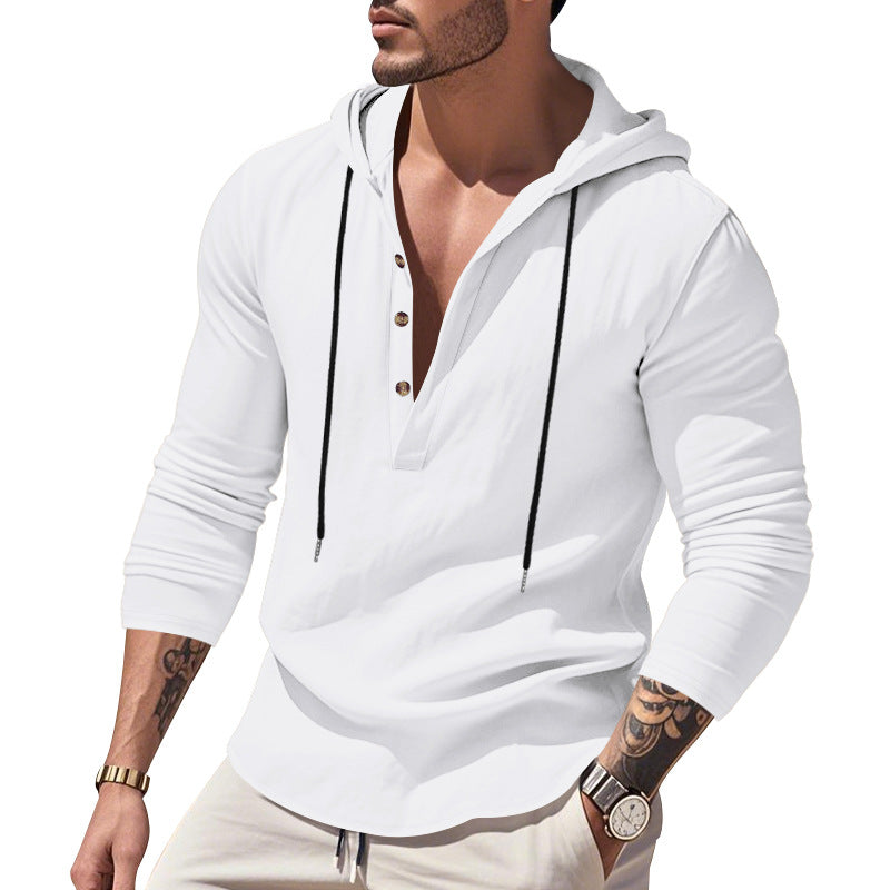 Sweat à capuche pour homme Coupe moderne décontractée