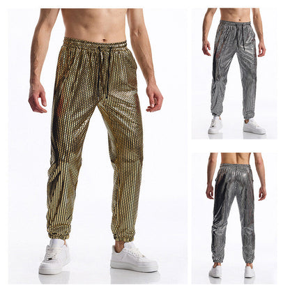 Herren Sport Jogginghose Reflektierend Laufhose - IdealeKleiden