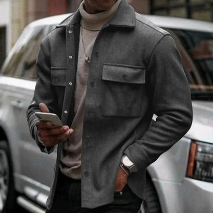 Veste-surchemise homme décontractée et sportive