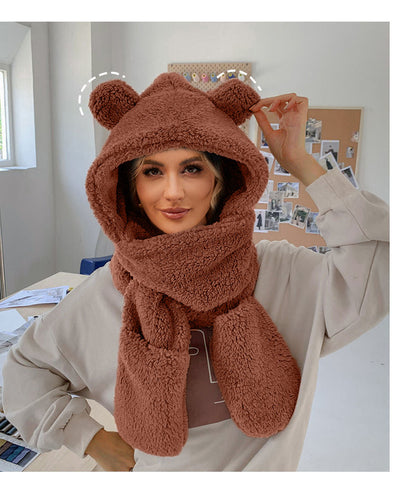 Bonnet et écharpe femme Doux et chaud