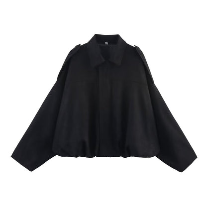 Veste oversize femme style décontracté chic