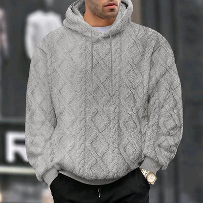 Pull-over homme ultra-doux maille texturée