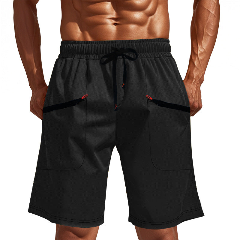 Shorts de sport homme Élastique Multipoches