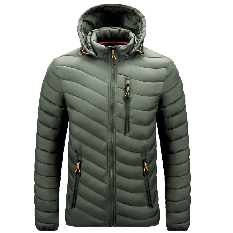 Veste homme légère à capuche sportive