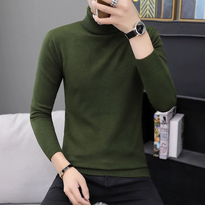 Pull col roulé homme Confortable Moderne