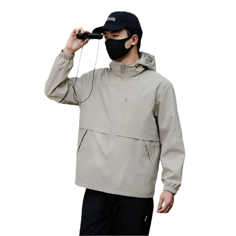 Veste d'extérieur imperméable légère pour homme
