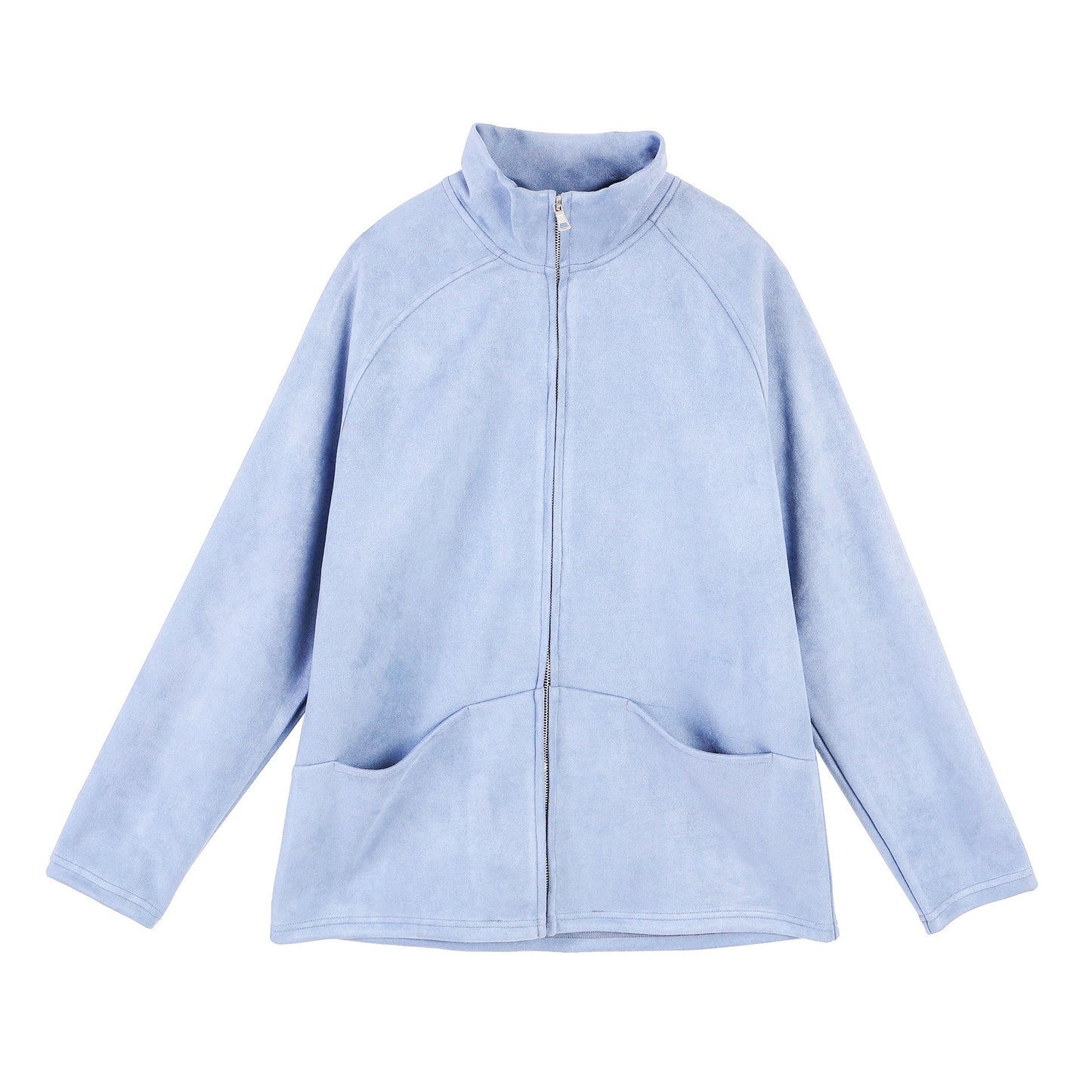 Veste polaire femme chaude col montant pratique