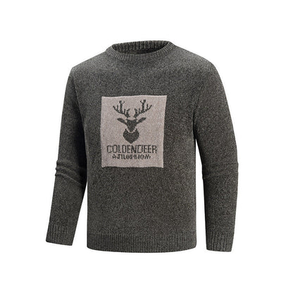Pull-over homme motif graphique style tendance