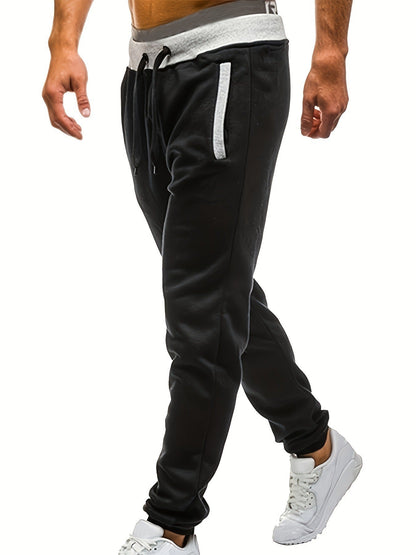 Pantalon de jogging homme sportif confortable avec poches latérales