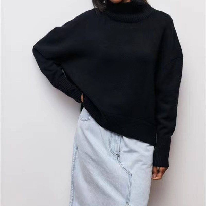 Pull surdimensionné doux et texturé pour femme