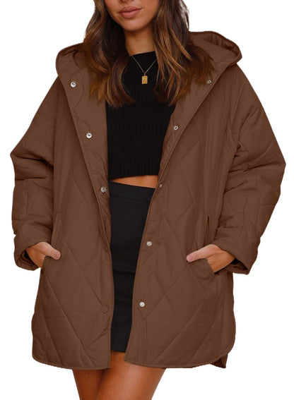Veste d'hiver stylée au design classique