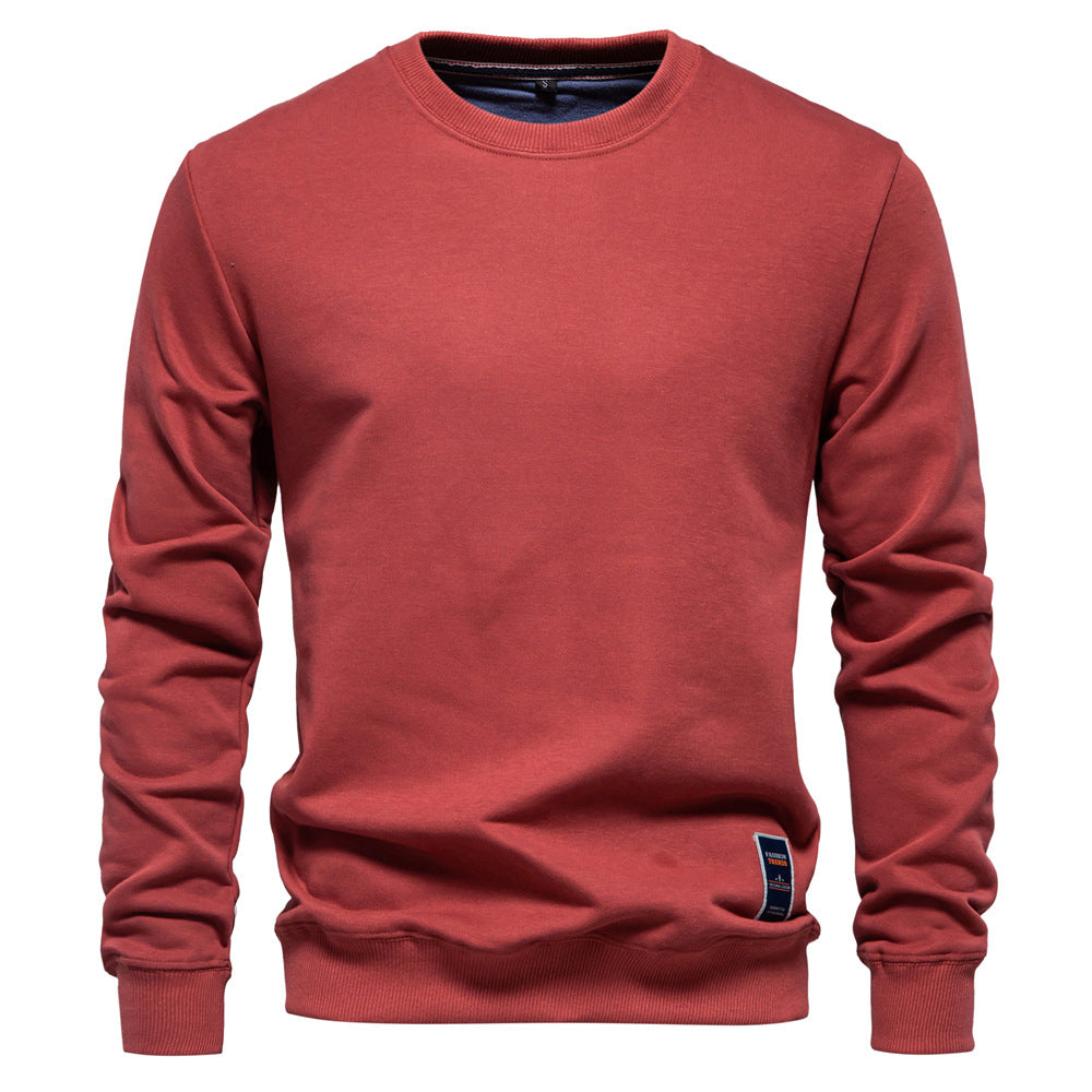 Sweatshirt Homme Col Rond Classique Style Moderne