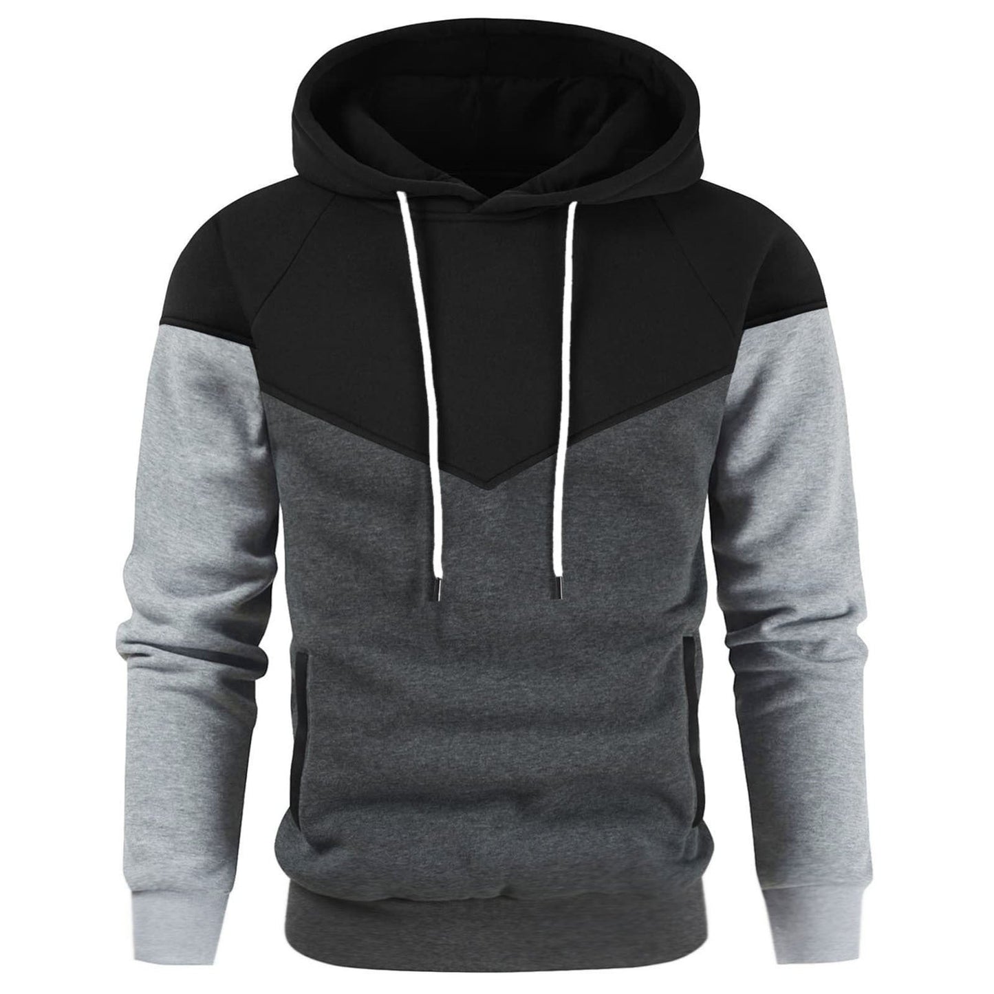 Pull homme tendance à motif géométrique