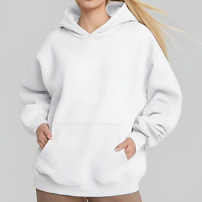 Robe pull à capuche tendance pour femme