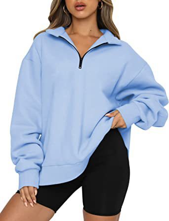 Pull pour femme ample décontracté à manches courtes moderne