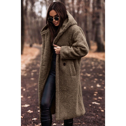 Manteau oversize femme doux et confortable
