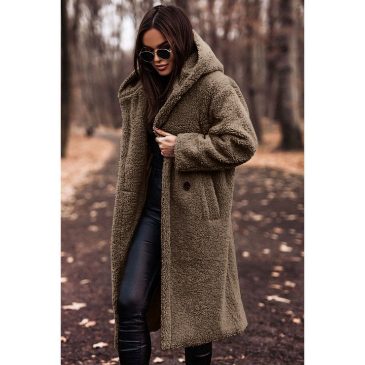 Manteau oversize femme doux et confortable