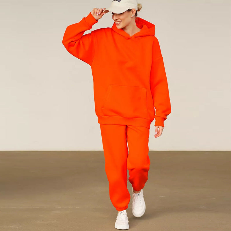 Survêtement de sport femme Confortable Capuche Poches