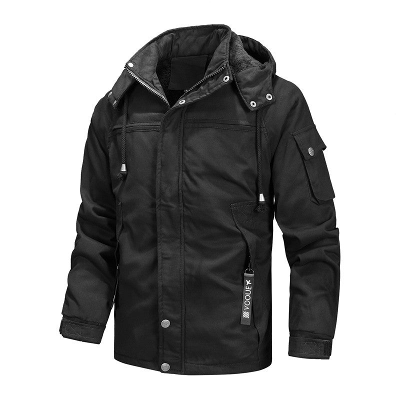 Veste outdoor homme chaude, doublée, imperméable