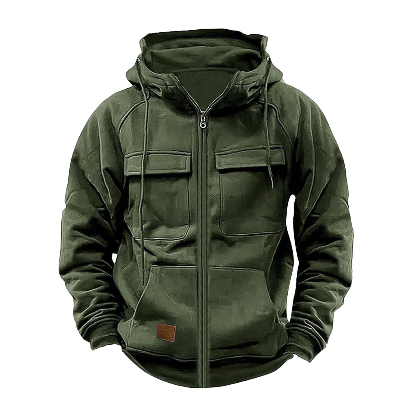 Veste à capuche fonctionnelle pour homme avec grandes poches