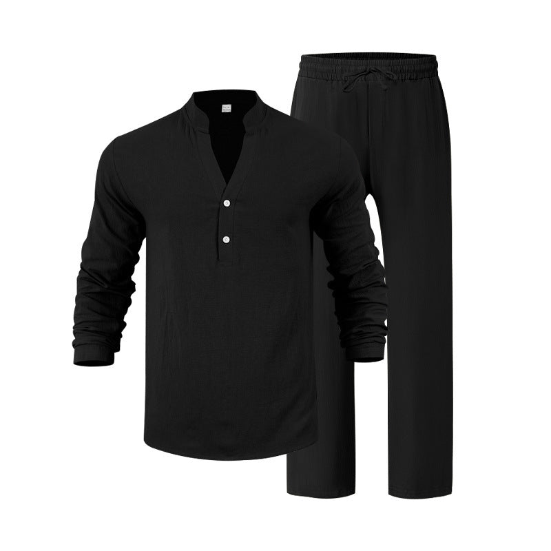Ensemble Homewear pour Homme Confortable Élégant Long