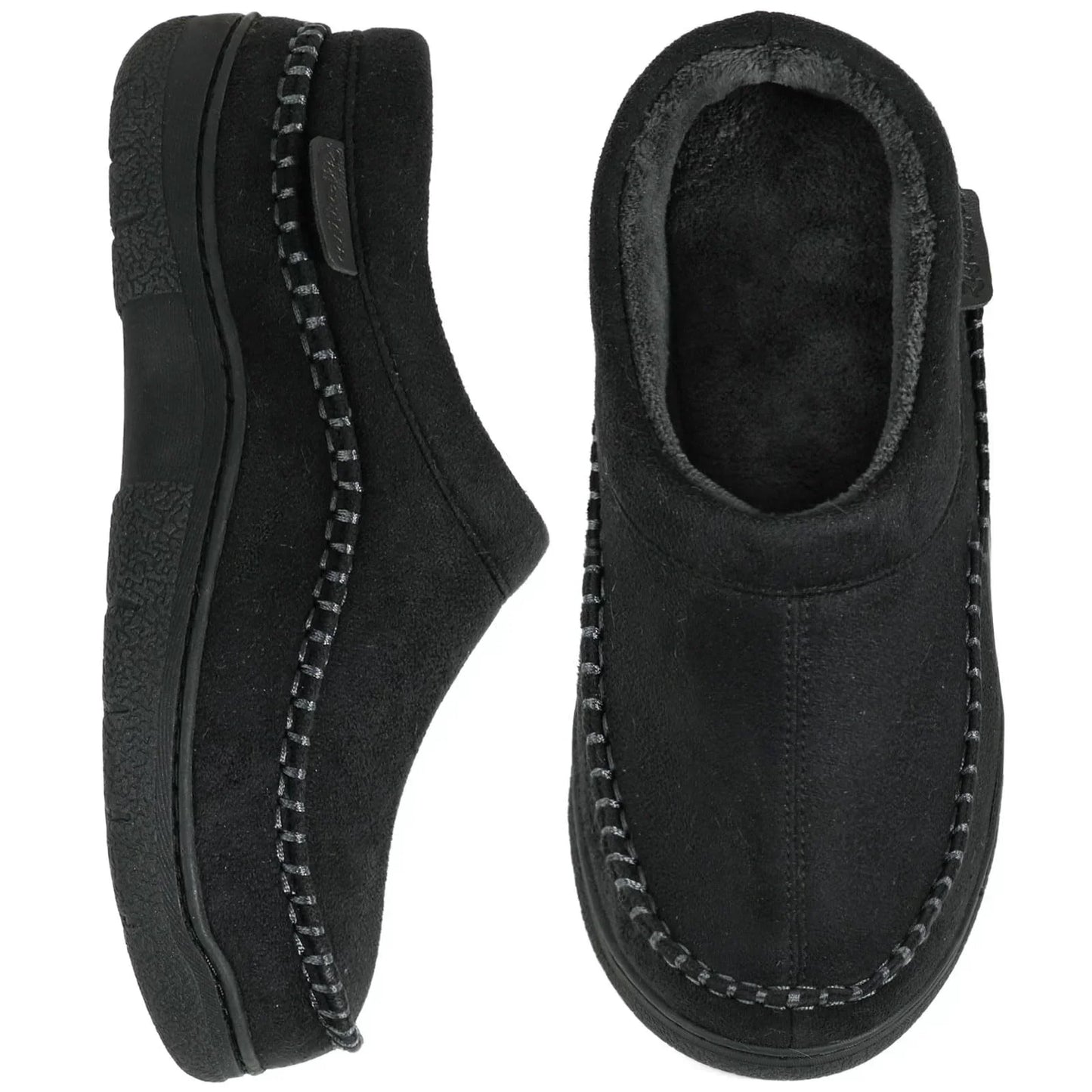 Chaussons confortables homme polaire chaude