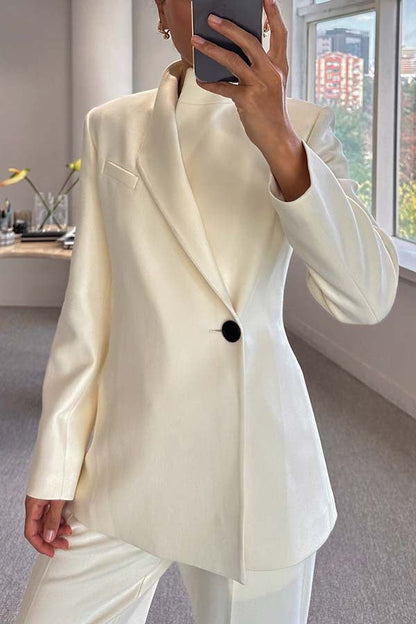 Stilvolle Damenjacke Langärmlig Elegante Oversized - IdealeKleiden