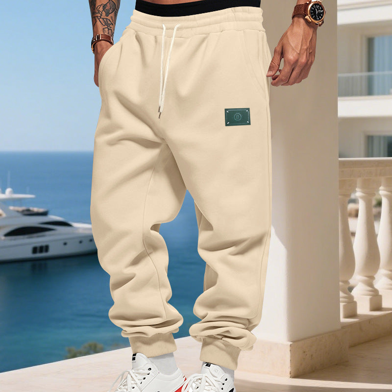 Pantalon de jogging homme confortable stretch avec taille ajustable
