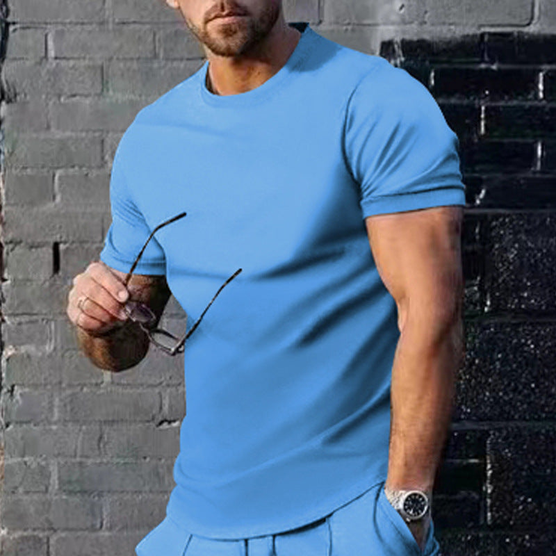 T-shirt homme col rond coton confortable
