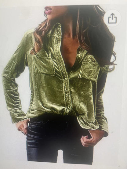 Chemisier élégant en satin brodé pour femme