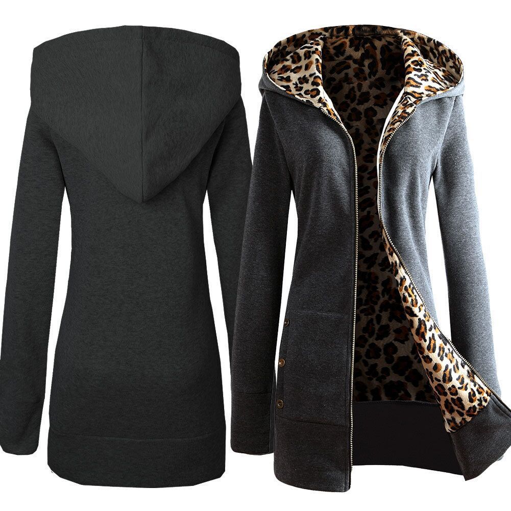 Cardigan femme imprimé léopard Doublure style tendance