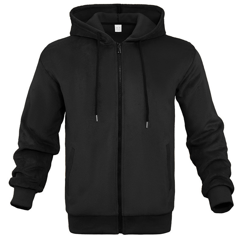 Sweat à capuche de sport pour homme Respirant Poches