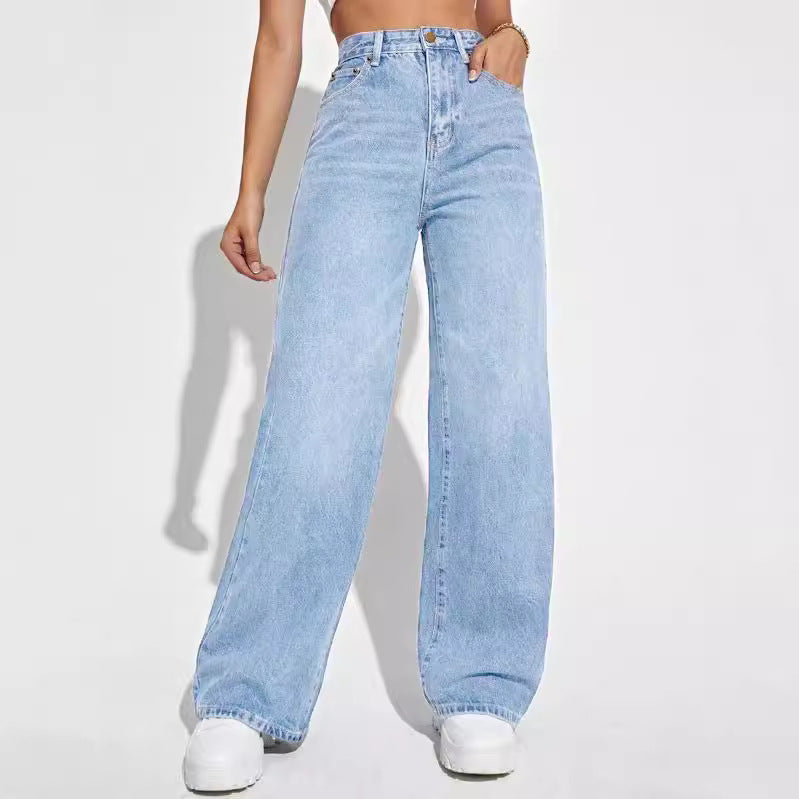 Jean femme Confortable Coupe décontractée