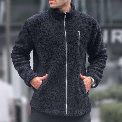 Veste polaire homme Chaude Pratique Fermeture éclair