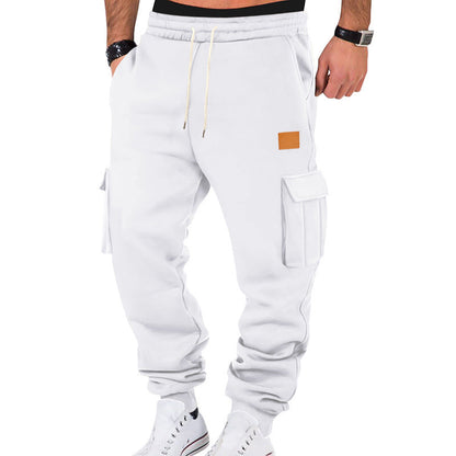 Pantalon cargo homme Confortable Élastique Avec poches latérales