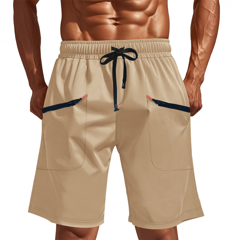 Shorts de sport homme Élastique Multipoches