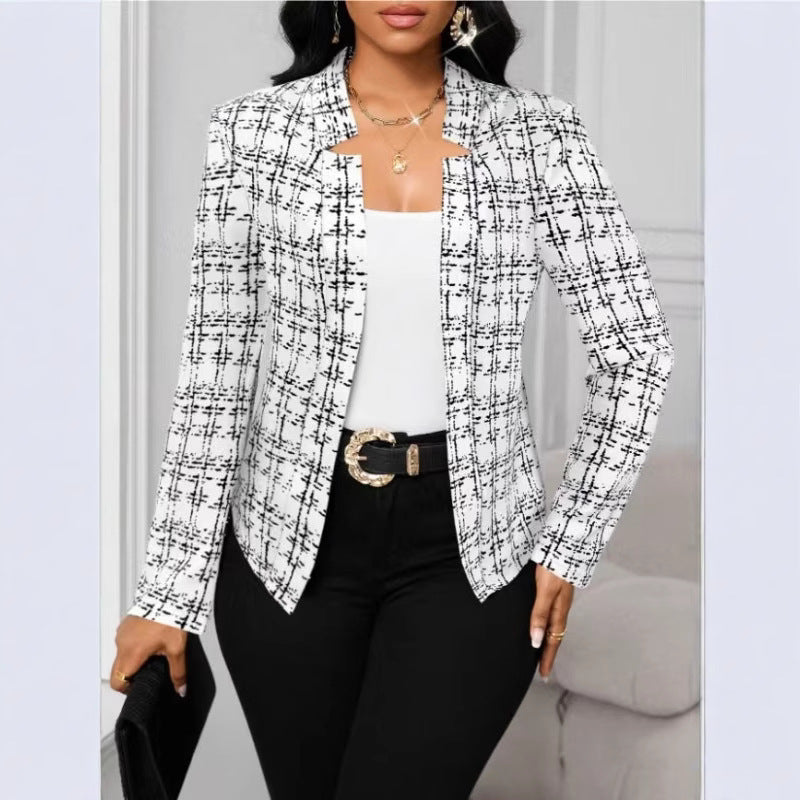 Damen Business Blazer Elegant Bürokleidung - IdealeKleiden