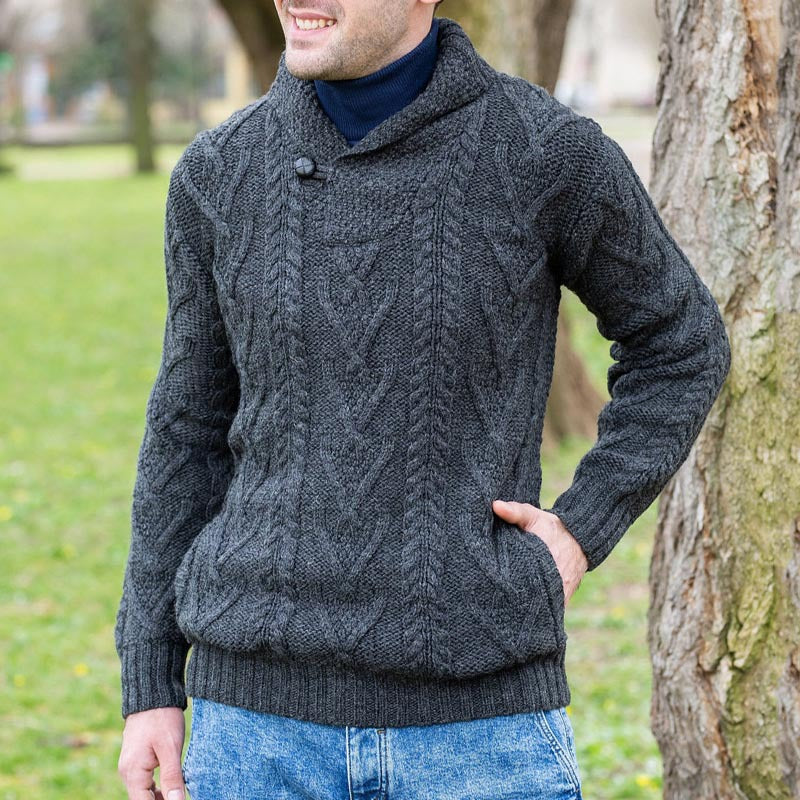 Pull Homme Classique Structuré Moderne