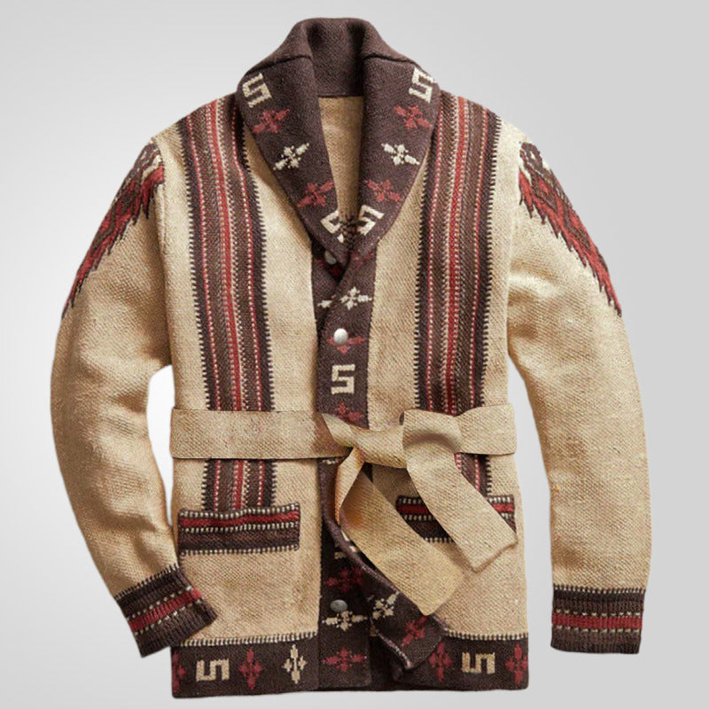Cardigan Femme Motif Élégant Design Exclusif