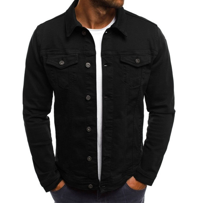 Veste en jean homme Coupe classique Pratique
