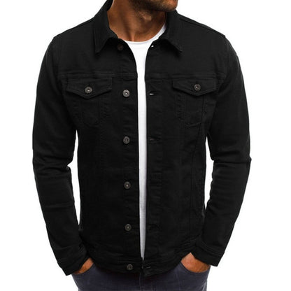 Veste en jean homme Coupe classique Pratique